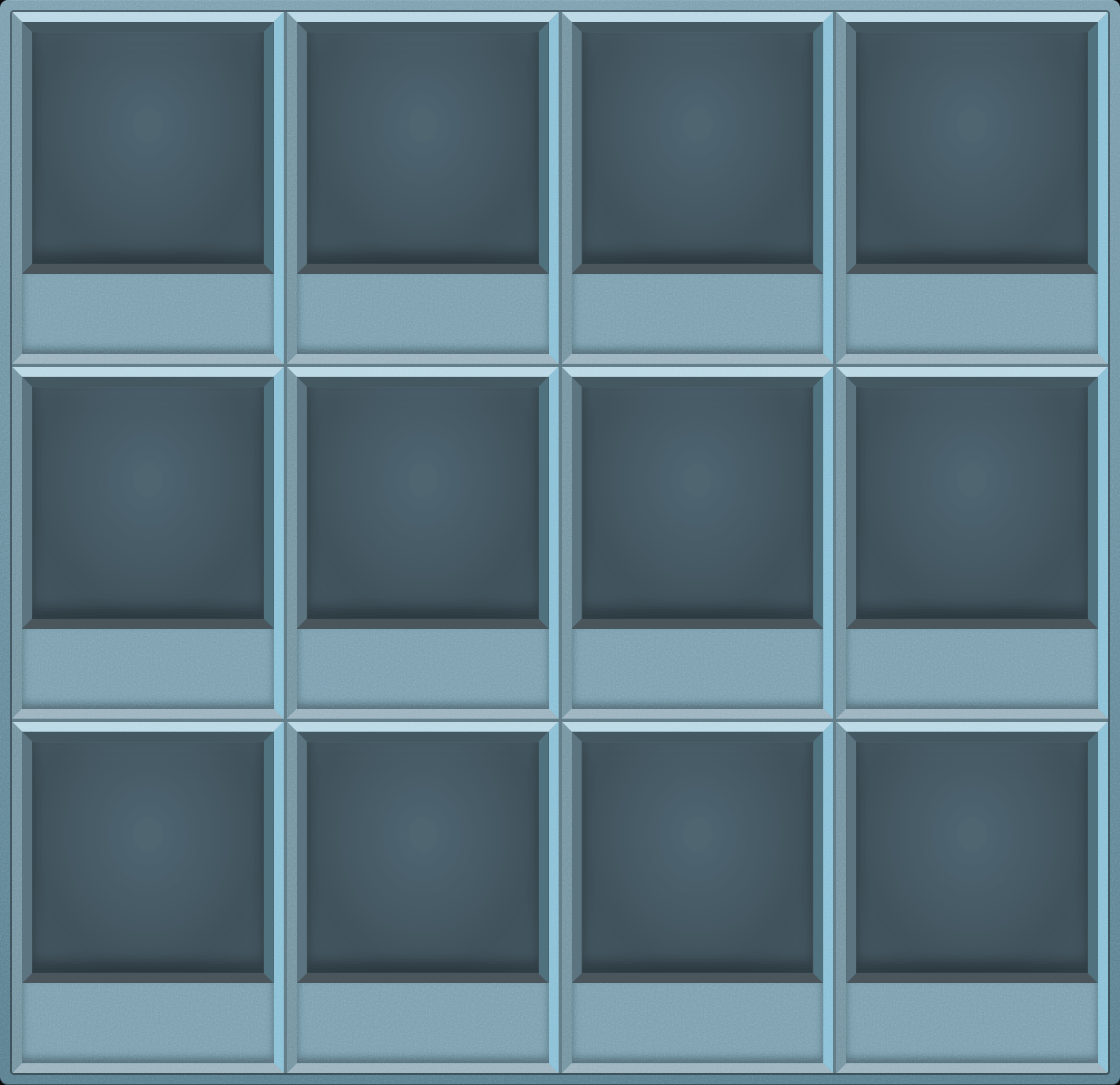 Arctic Ice Display Case (3x4)